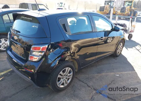 2020 Chevrolet Sonic Fwd 1Fl 5-Door from USA, damaged, VIN 1G1JG6SB0L4129153